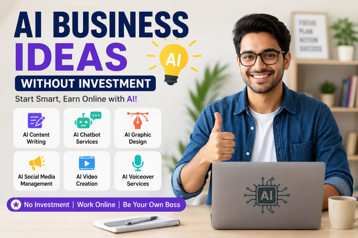 AI Business Ideas Without Investment