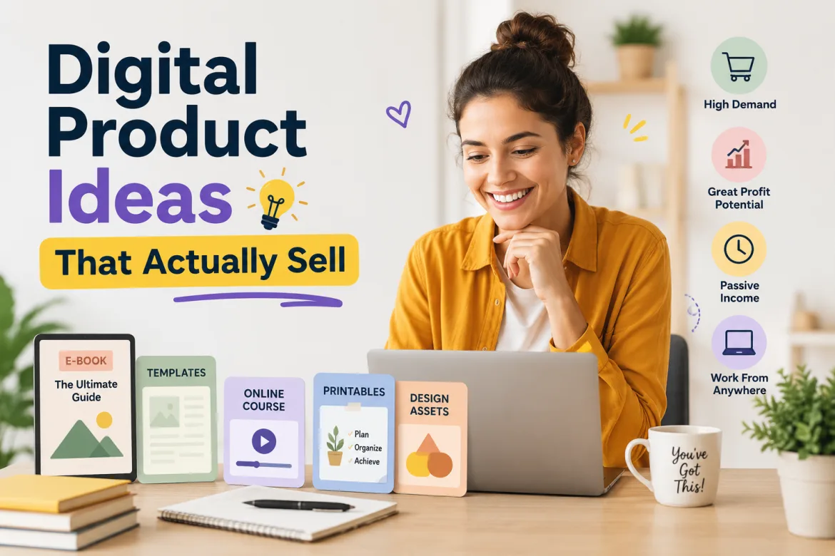 Digital Product Ideas That Actually Sell