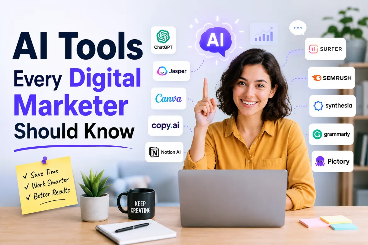 AI Tools Every Digital Marketer Should Know