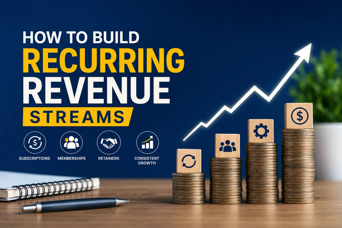 How to Build Recurring Revenue Streams