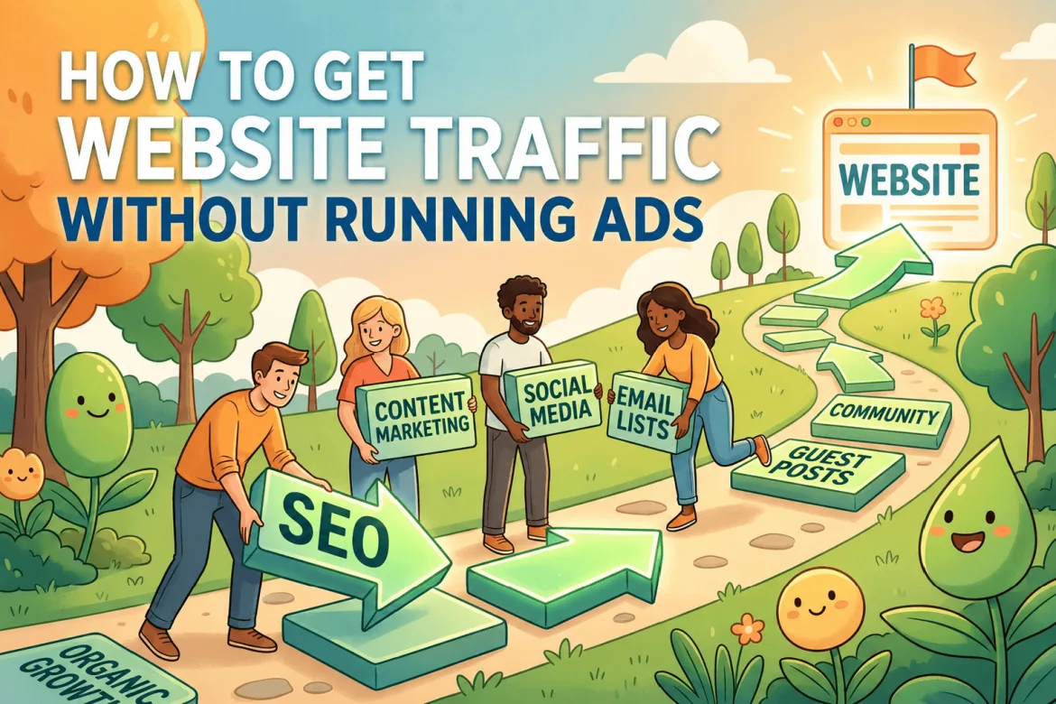 How to Get Website Traffic Without Running Ads