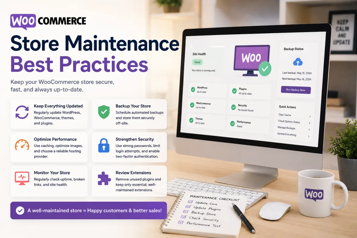 Woocommerce Store Maintenance